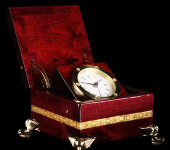 Настольные часы в шкатулке "Наутилус" (Nautilus), Credan S.A.