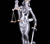 Скульптура "Правосудие", STO 424, Linea Argenti