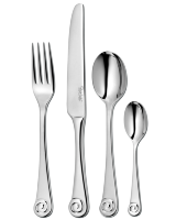 Набор столовых предметов 24/6 "Ammonite Flat", Robert Welch