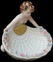 Статуэтка "Мальчик с ракушкой", Cattin 