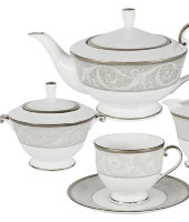 Чайный сервиз из 17 предметов на 6 персон Ноктюрн