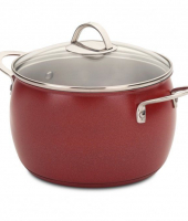 Кастрюля глубокая "Океан Рэд" 5,6л, Silampos