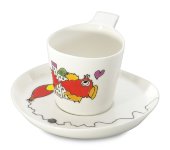 Набор чашек для чая с блюдцем 2 пр. "Eclipse ornament", BergHOFF  