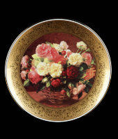 Декоративная тарелка "Розы", 1162/1/1419-2, Anton Weidl Gloria