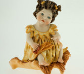 Фарфоровая кукла "Лето", Sibania