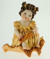 Фарфоровая кукла "Лето", Sibania