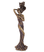 Подсвечник Девушка с пламенными волосами