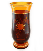 Ваза  амбер "ромашка" 39 см, Egermann
