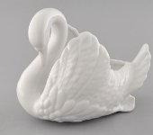 Лебедь-конфетница "Белый фарфор", 0000, Leander