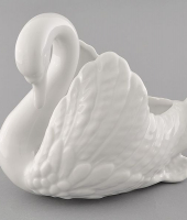 Лебедь-конфетница "Белый фарфор", 0000, Leander