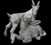 Статуэтка "Коза и овца", Chinelli 