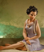 Фарфоровая кукла "Этхел", Sibania