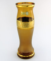 Ваза коричневая "лабиринт" 31 см, Egermann
