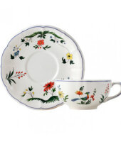 Чашка и блюдце для завтрака "Райская птица", Gien