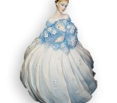 Статуэтка "Дама Фиордализа" модель 1828, глянцевая, Elite & Fabris
