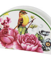 Салфетница Цветы и птицы
