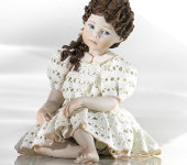 Фарфоровая кукла "Эвелина", Sibania