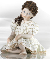 Фарфоровая кукла "Эвелина", Sibania
