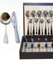 Набор столовых приборов 24/6 "Vilnius", Face               
