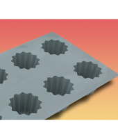 Эластомуль, Порцион Борделе, 8 ячеек, De Buyer