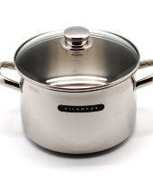 Кастрюля глубокая "Локост" 5,2л, Silampos