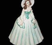 Статуэтка "Дама Элиза" модель 1815, Elite & Fabris