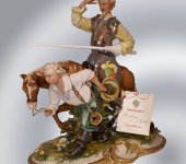 Статуэтка "Дон Кихот", Porcellane Principe