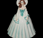 Статуэтка "Дама Элиза" модель 1815, глянцевая, Elite & Fabris