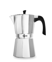 Кофеварка гейзерная на 9 чашек, алюминий