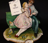 Статуэтка "Влюблённые", Porcellane Principe