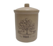 Банка для сыпучих продуктов "Дерево жизни", Terracotta  