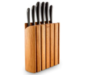 Набор кухонных ножей 7 предметов, подставка из бука, Robert Welch
