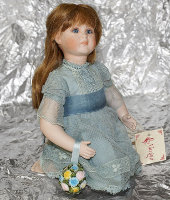 Фарфоровая кукла "Мила", Marigio